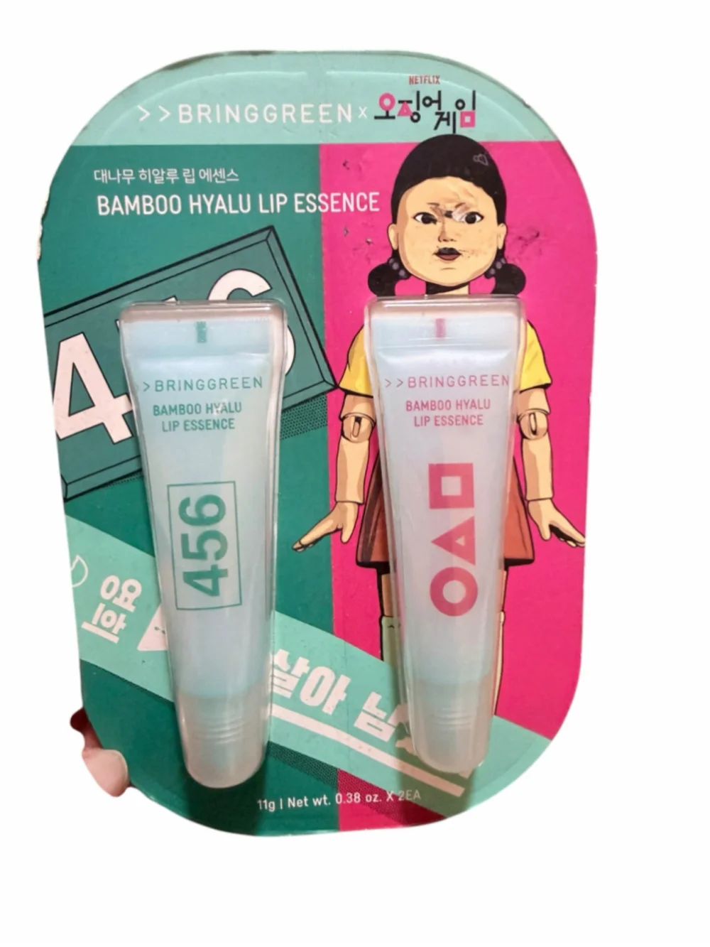 Women's Bring Green Bamboo Hyalu Lip Essence One Size Blue Pink